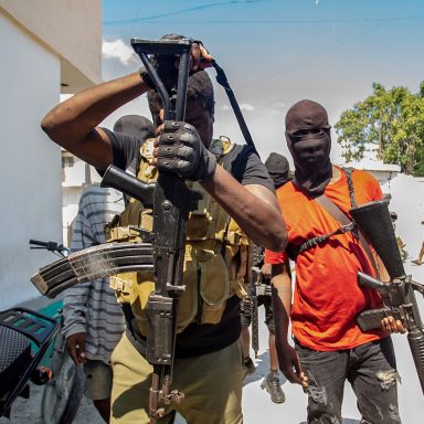 Haitian, gang, masked members