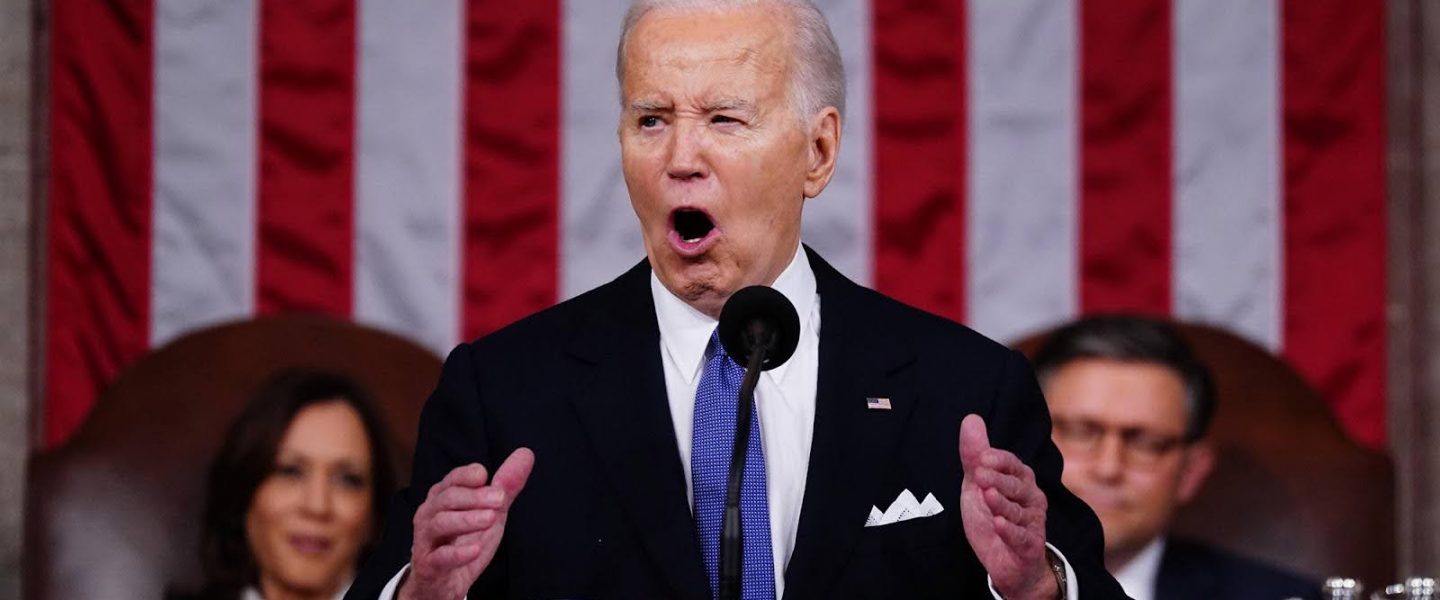 Joe Biden, delivers, State of the Union, 2024