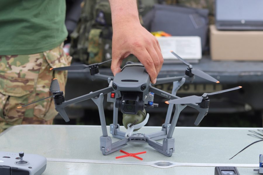 MAVIC Drone, lethal grenade, Ukraine,115th Mechanized Brigade