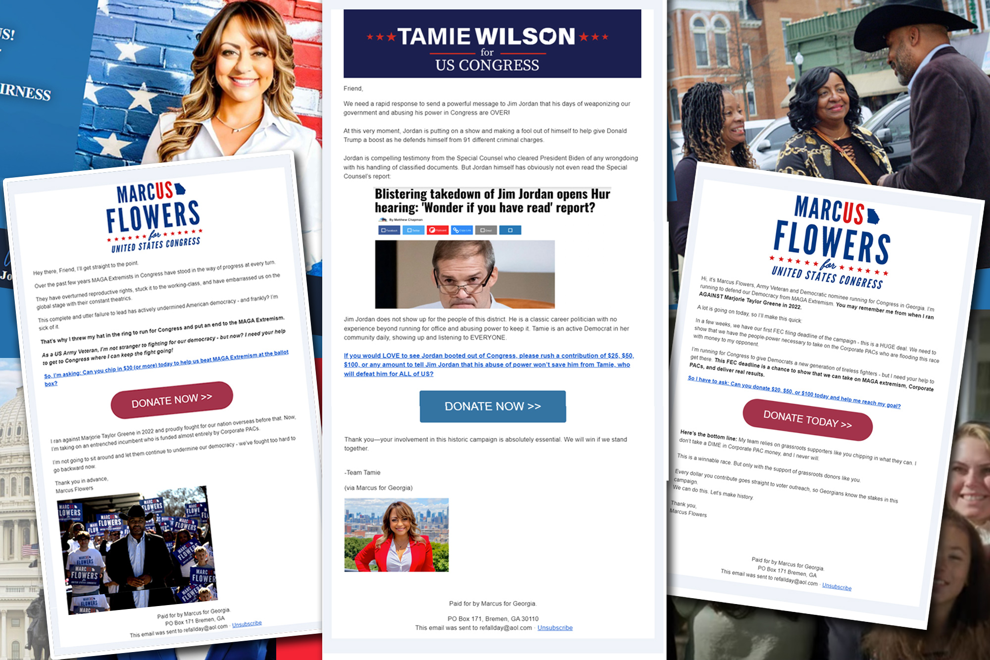 Tamie Wilson for Congress, Marcus for Georgia