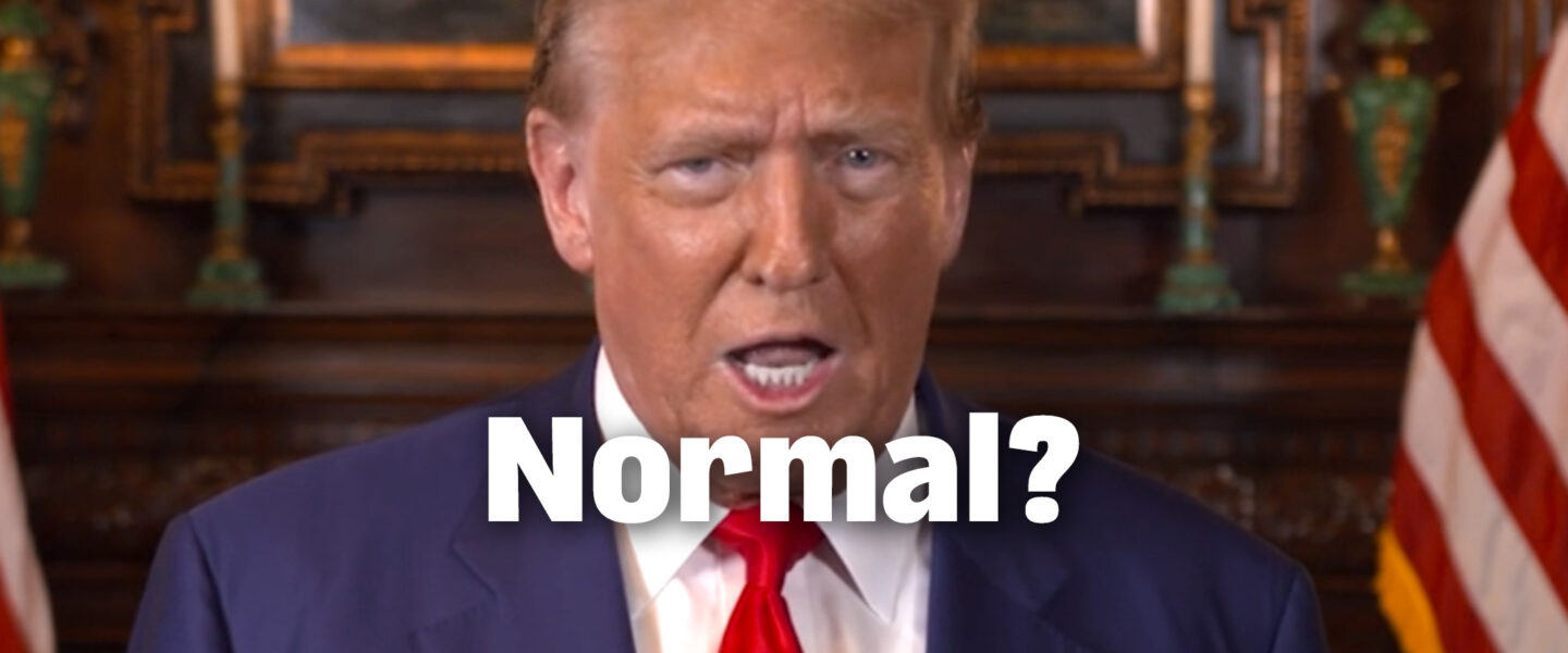 Donald Trump, lying, abortion, not normal
