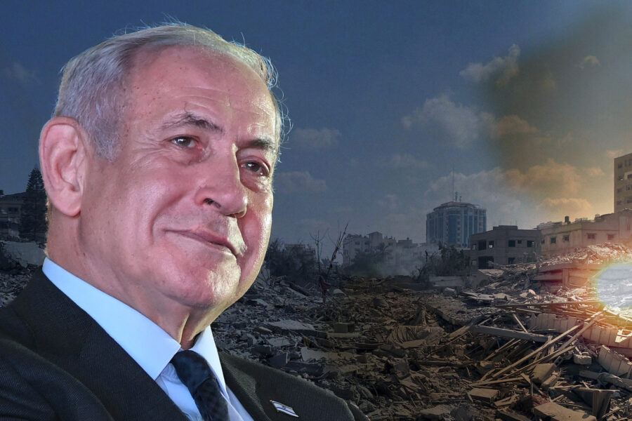 Benjamin Netanyahu, Gaza