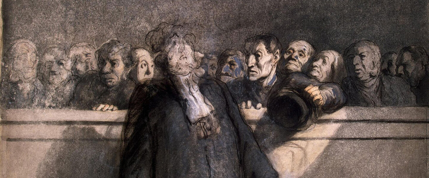 Défense Plea, Honoré Daumier