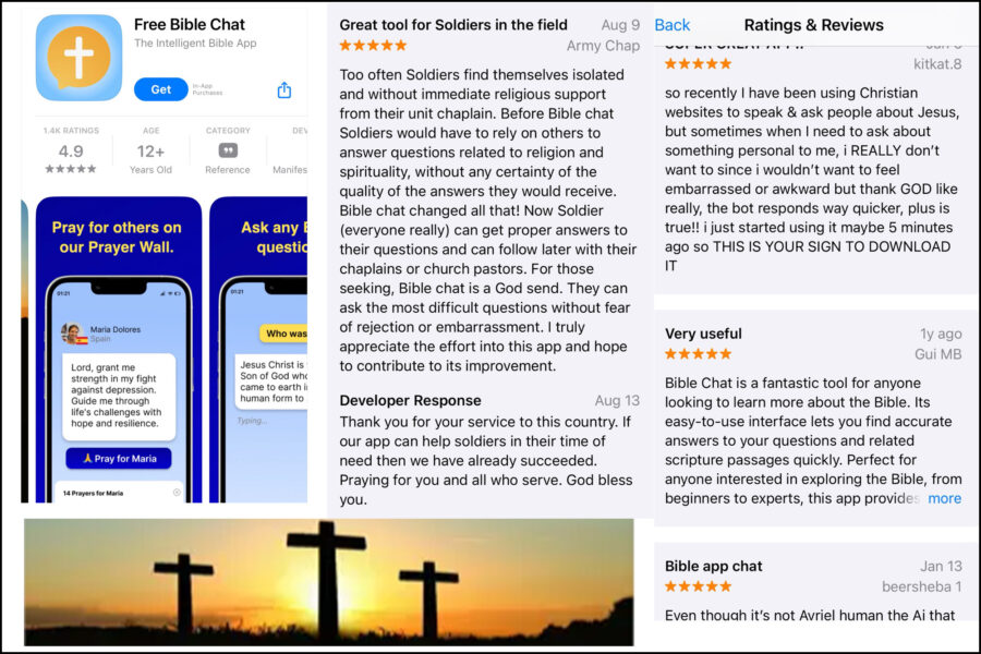 Free Bible Chat, app