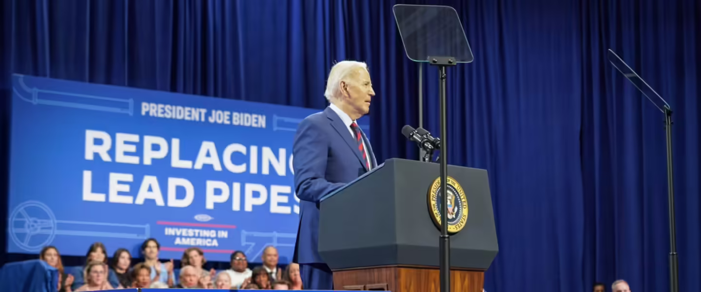 Lead Pipes, Joe Biden, Wilmington, NC