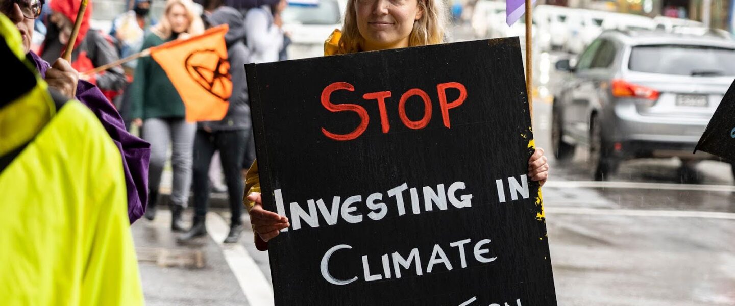 Melbourne, Australia, Climate March, Banks