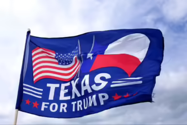 Texas For Trump, flag