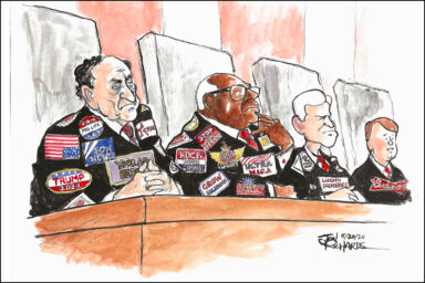 Supreme Court, Insurrectionists, For Sale, Sam Alito, Clarence Thomas