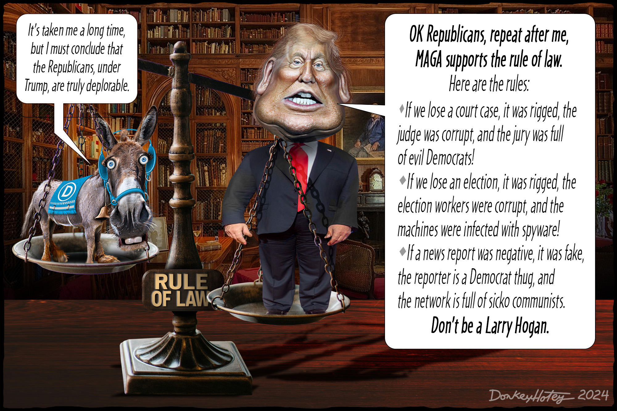 Donald Trump, Liar, Republicans