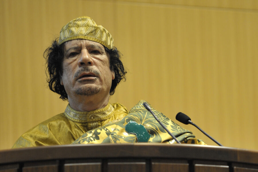 Muammar Qaddafi, African Union