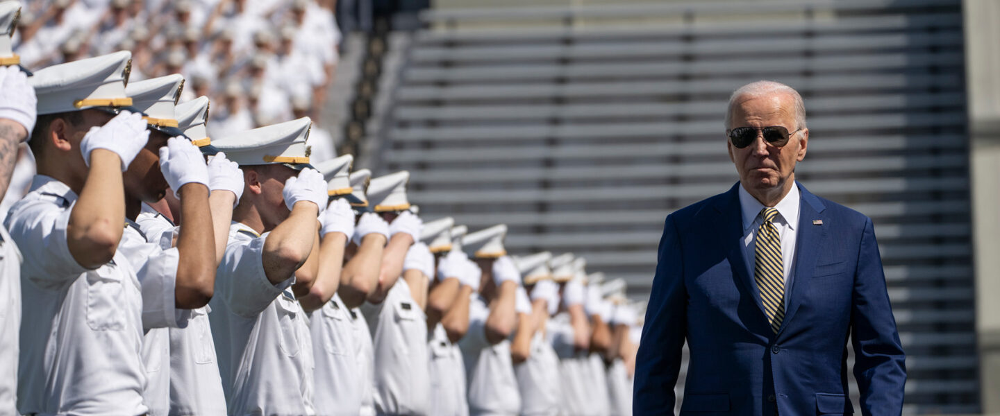 Joe Biden, West Point, 2024