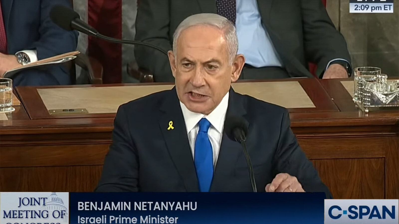 Netanyahu Speaks to Congress. Harris Tells Him to Get a Ceasefire Done