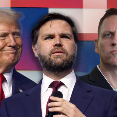 Donald Trump, J.D. Vance, Peter Thiel