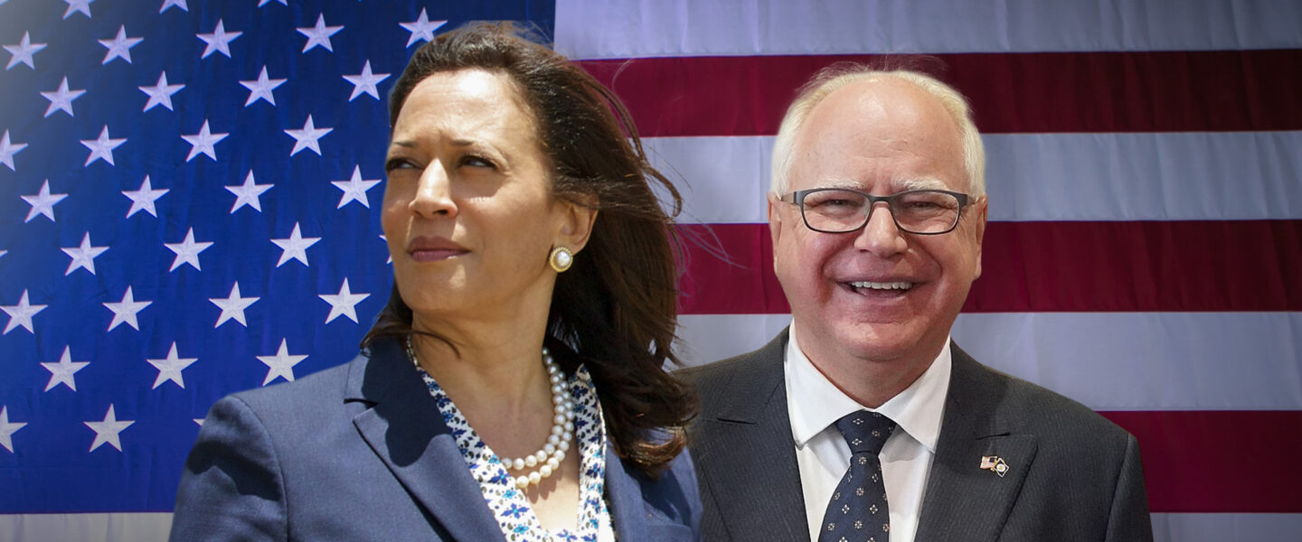 Kamala Harris, Tim Walz