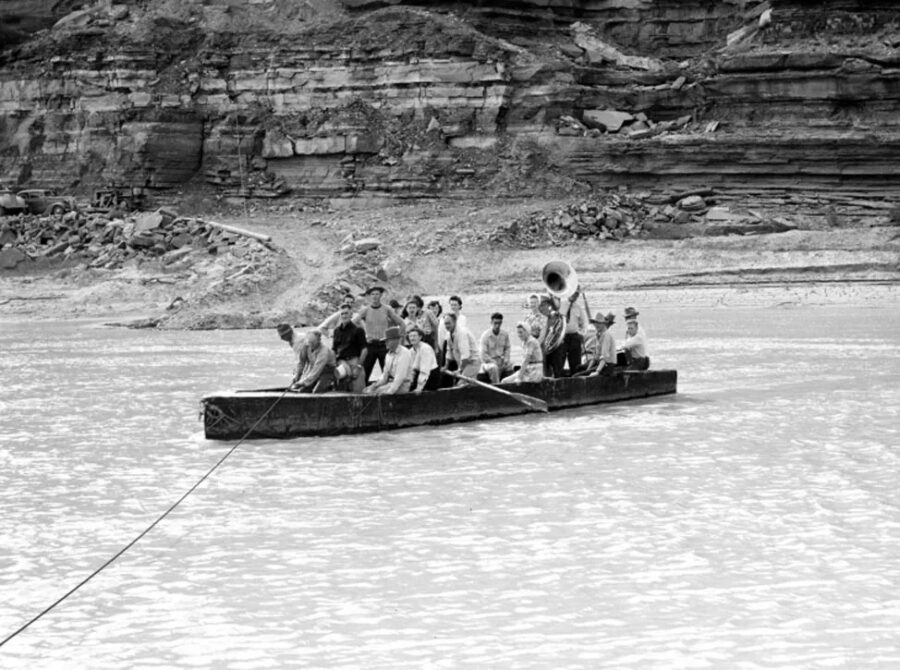 Colorado River, Hite Ferry, Utah, 1946