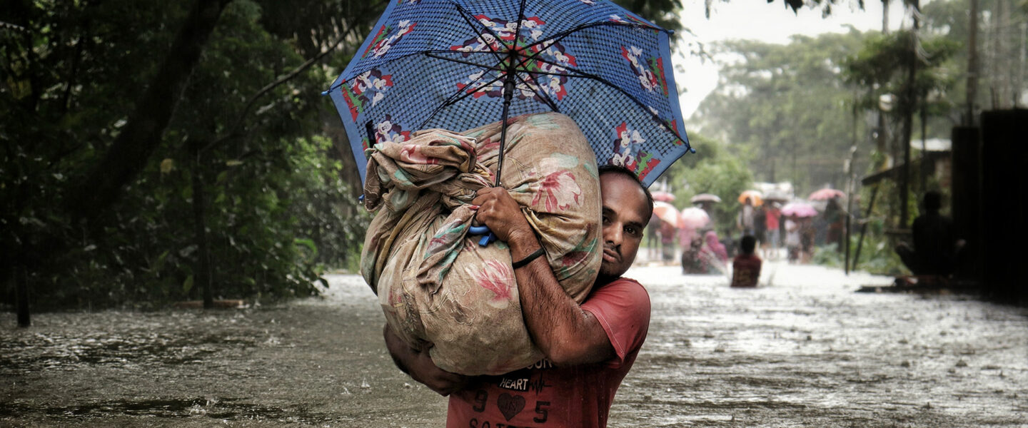 flash flood, Sylhet, Bangladesh