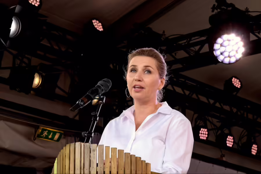 Mette Frederiksen, Folkemødet