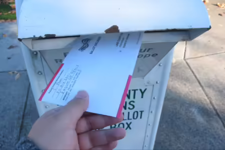Vote Drop Box, Vote-By-Mail, 2006