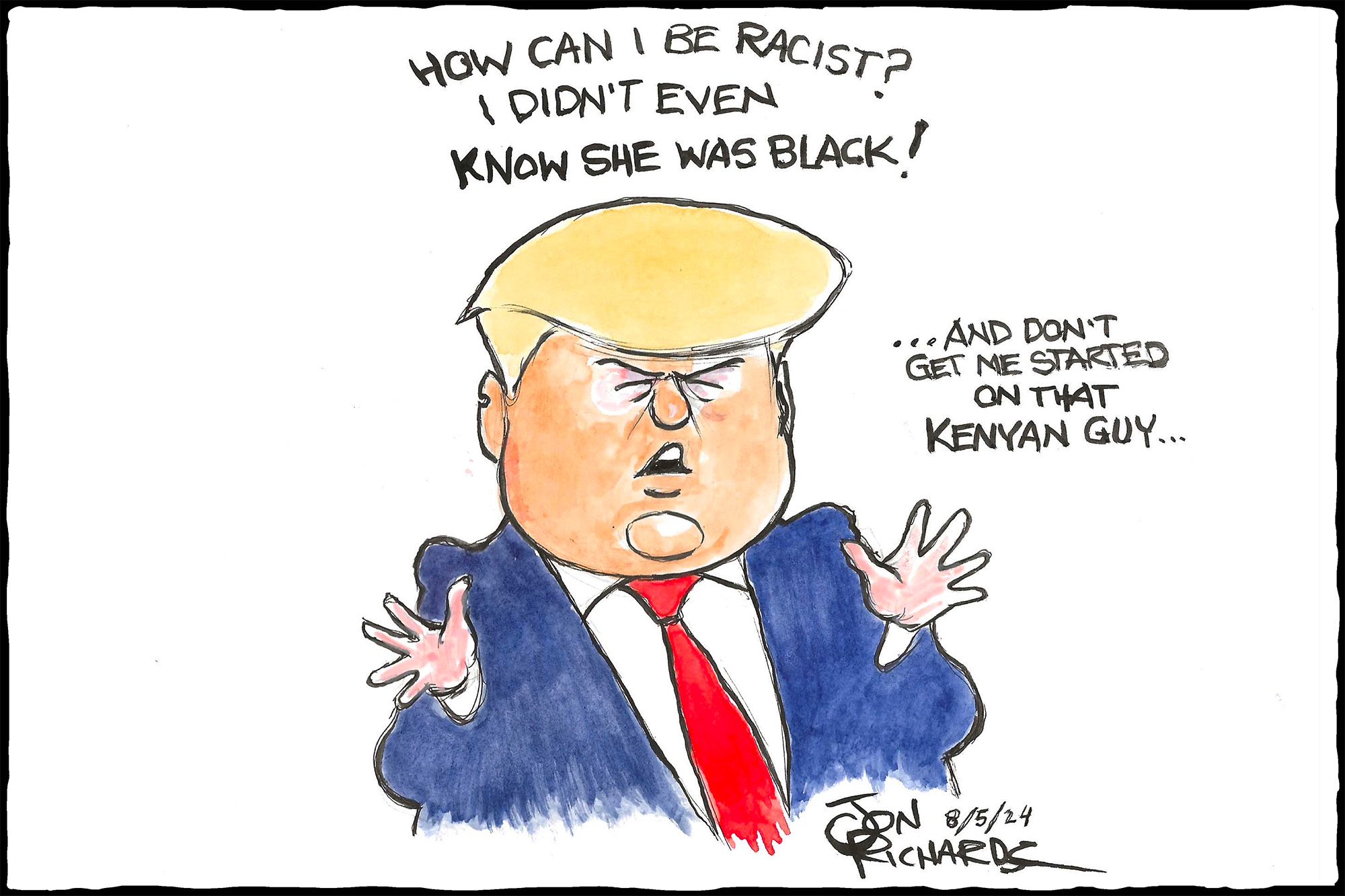 Donald Trump, Racist, Kamala Harris, Barack Obama