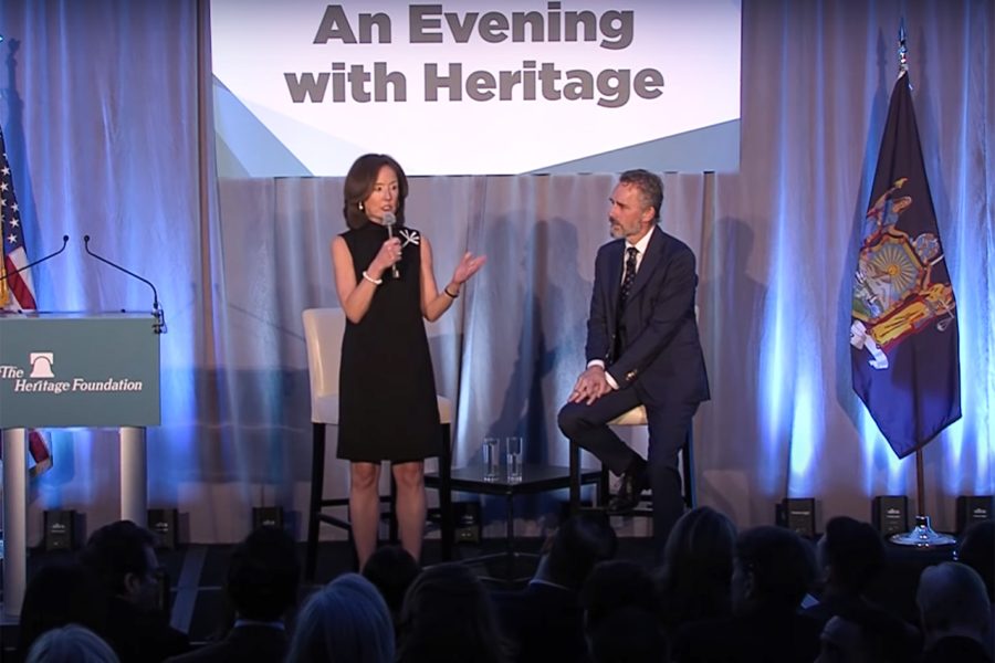 Jordan B. Peterson, Heritage Foundation, event