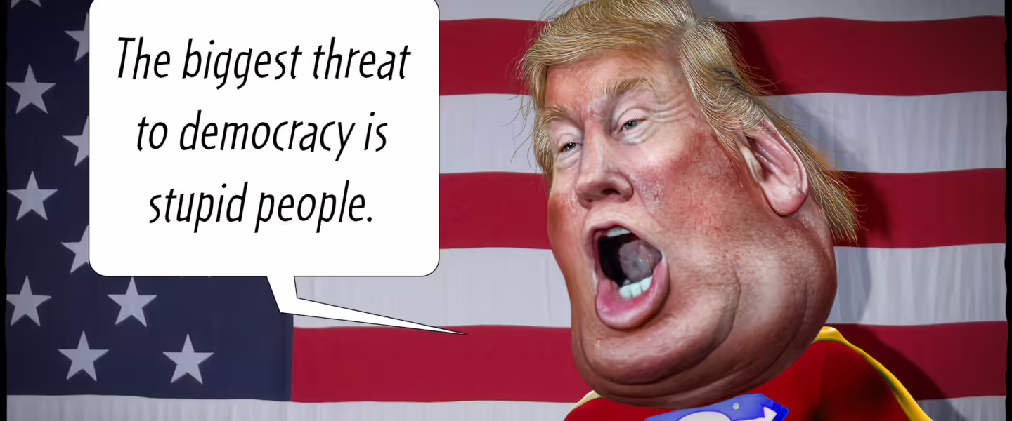 Donald Trump, finally, tells the truth