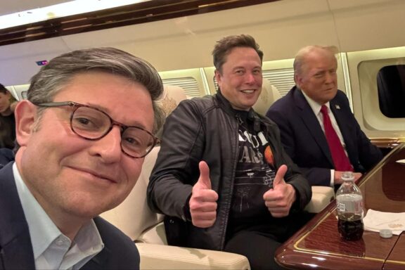 Donald Trump, Elon Musk, Mike Johnson