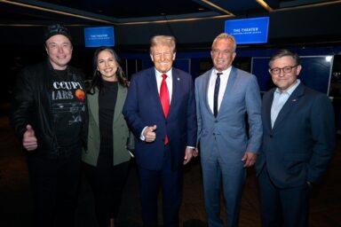 Donald Trump, Elon Musk, Tulsi Gabbard, RFK Jr, Mike Johnson