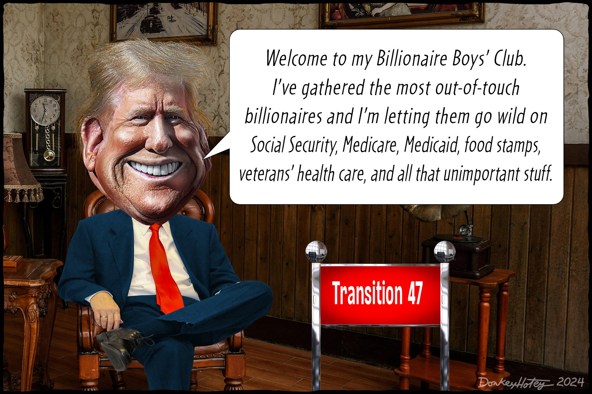 Donald Trump, Billionaire Boys Club