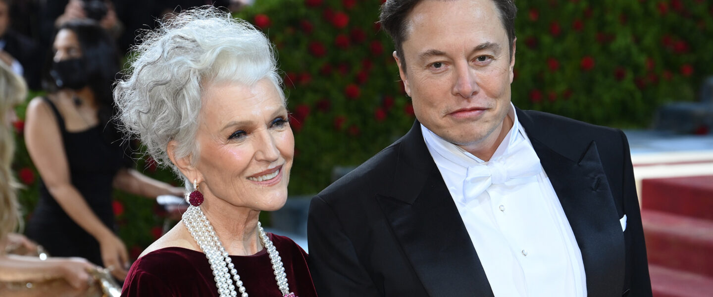 Elon Musk, mother, Maye, Met Gala