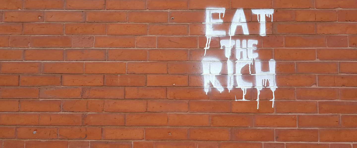 Eat the Rich, Graffiti