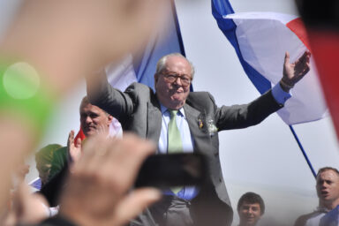 Jean-Marie Le Pen, National Front, rally, 2012