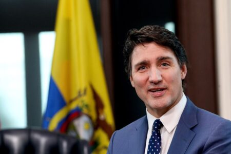 Justin Trudeau, meets, President Ecuador