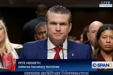 Pete Hegseth, Confirmation Hearing, Secretary of Defense