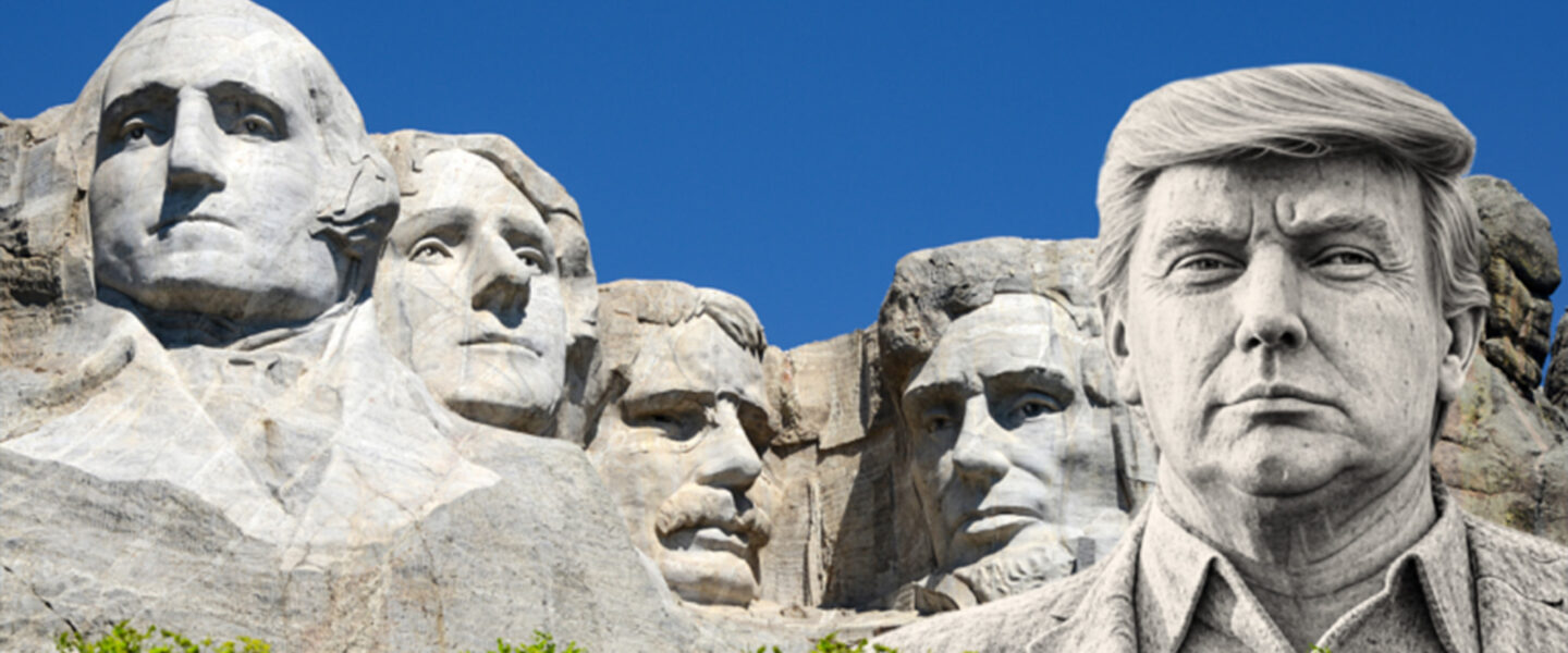 Donald Trump, Mount Rushmore