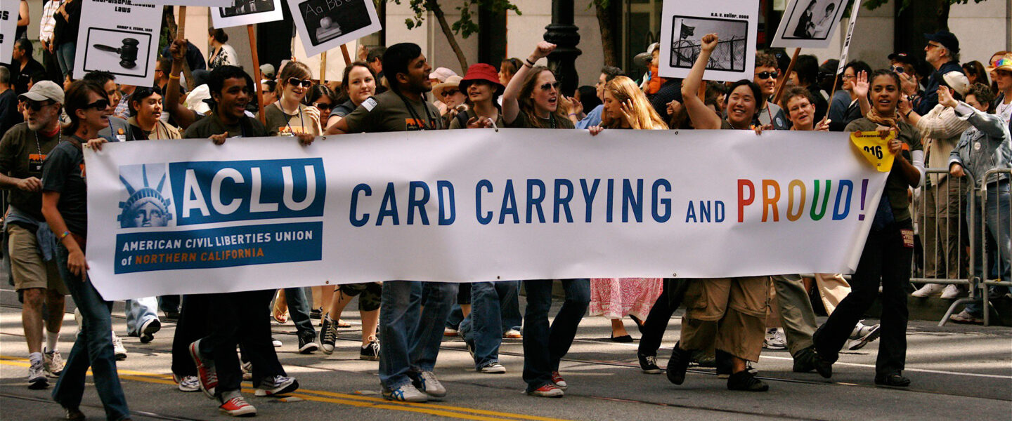 ACLU, Card Carrying and Proud, Member