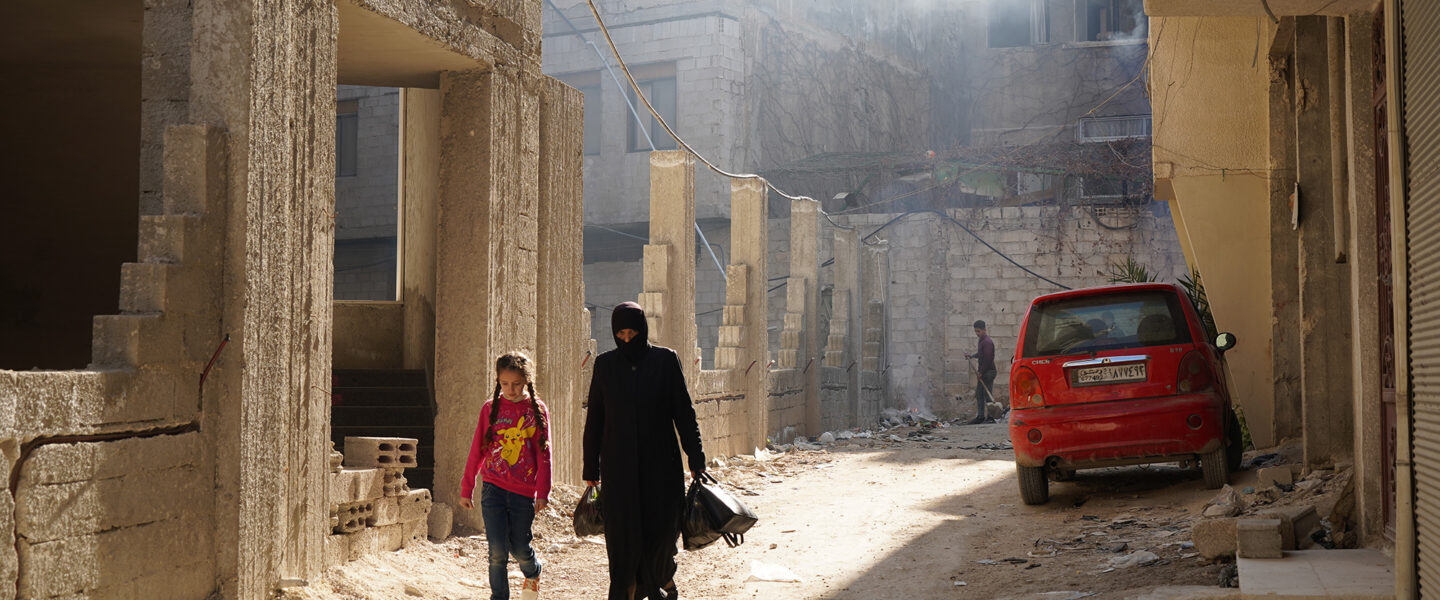 Civilians, Ghouta, Recovering, Syria, Azzad