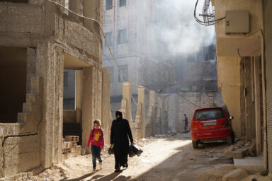 Civilians, Ghouta, Recovering, Syria, Azzad