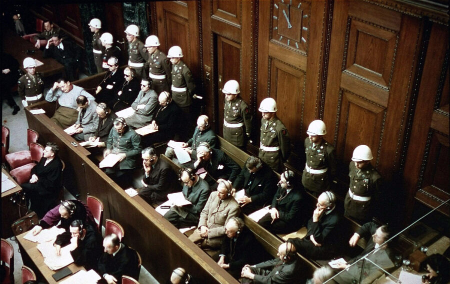 Defendants, Nuremberg Trial