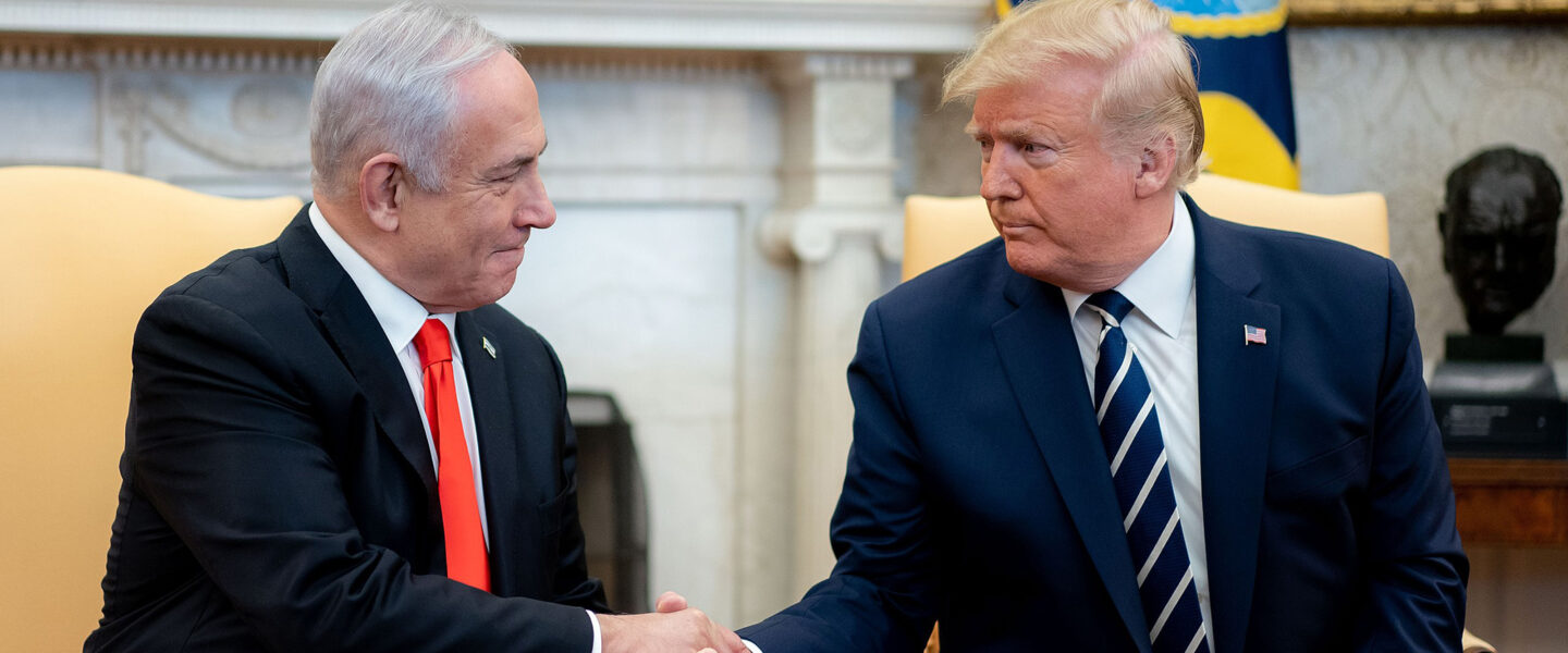 Donald Trump, Benjamin Netanyahu, Oval Office 2020