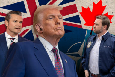 Donald Trump, Pete Hegseth, JD Vance, Canada, NATO, UK