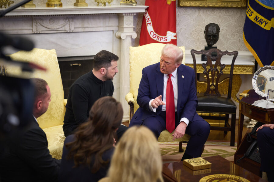 Donald Trump, scolding, Volodymyr Zelenskyy