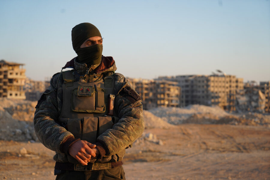 HTS fighter, Abu Rami, Eastern Ghouta, Syria