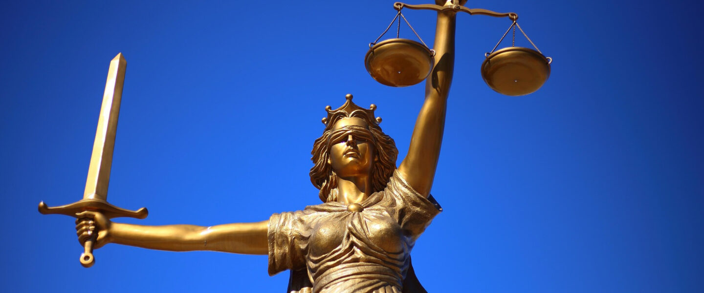 Blind Justice, Lady Justice, Statue