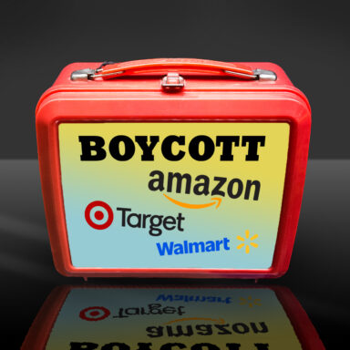 Boycott Amazon, Target, Walmart, lunchbox