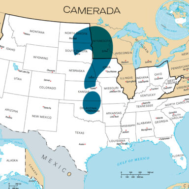 Map, US states, joining Canada