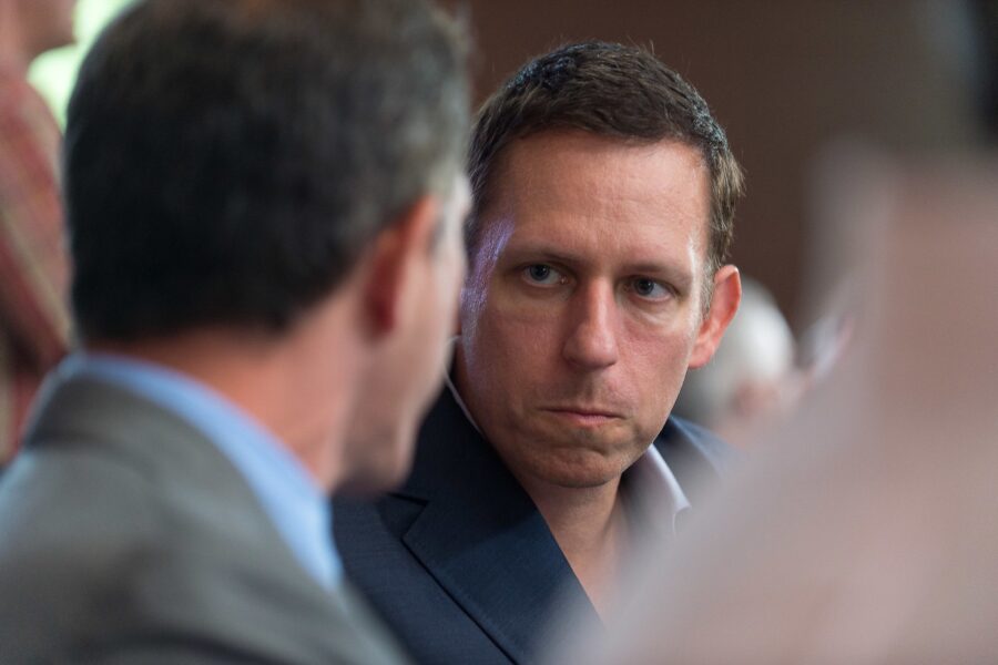 Peter Thiel, Eric Schmidt, Debate