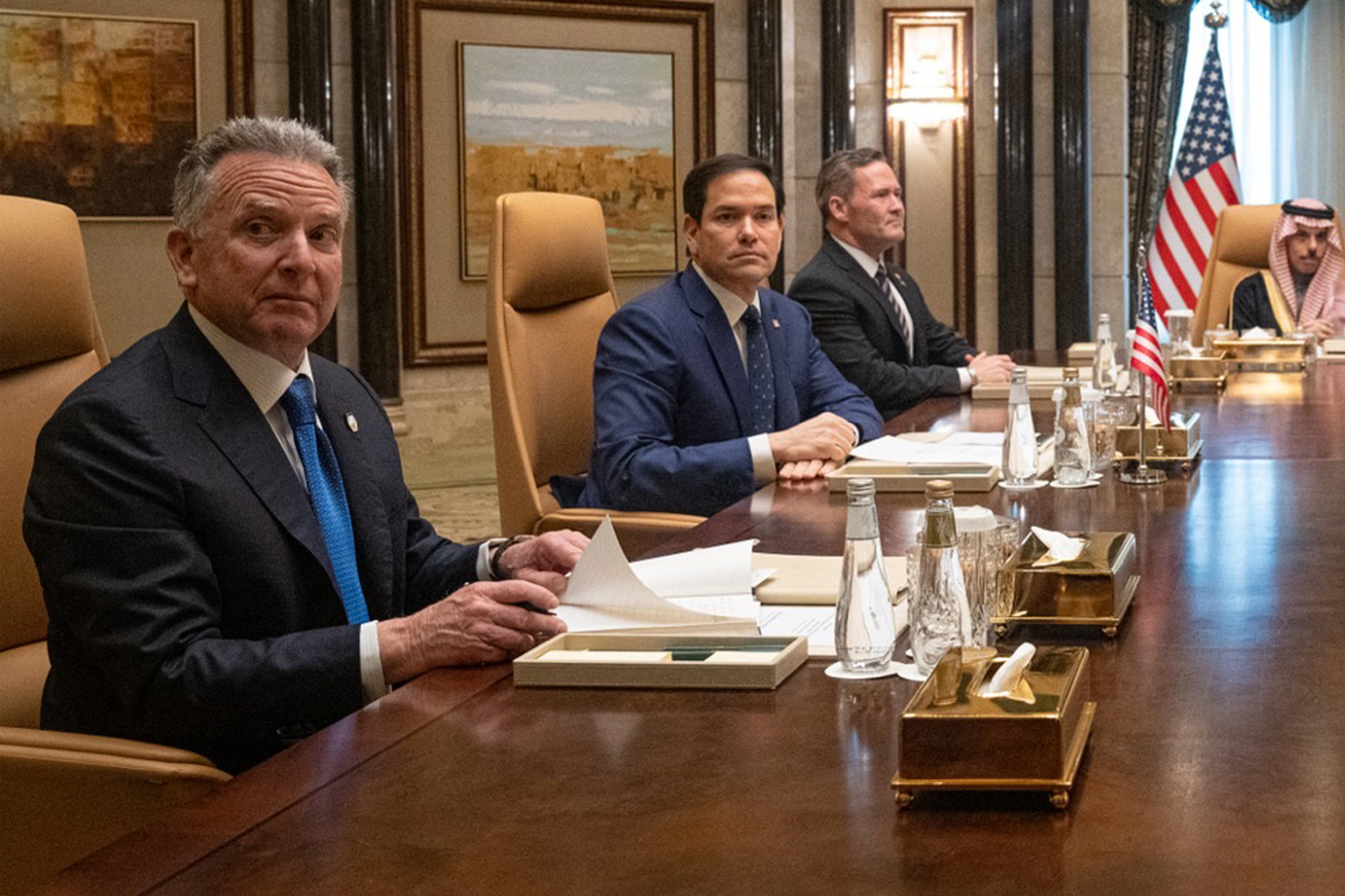 Steve Witkoff, meeting, Diriyah Palace