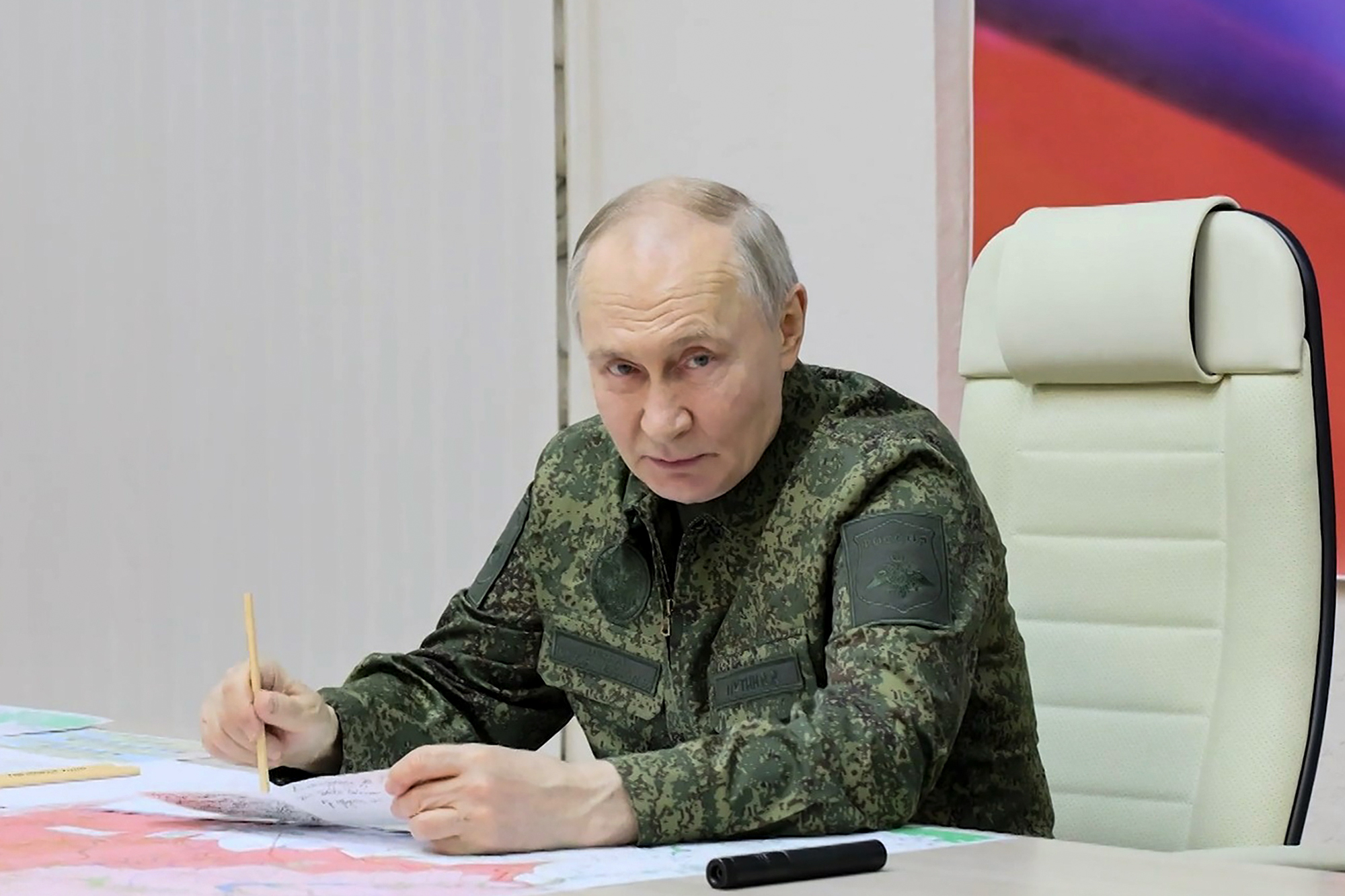 Vladimir Putin, Kursk Group of Forces