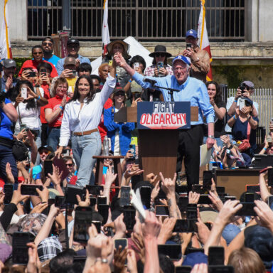 Fight Oligarchy Tour, AOC, Bernie Sanders, Alexandria Ocasio-Cortez, Los Angeles