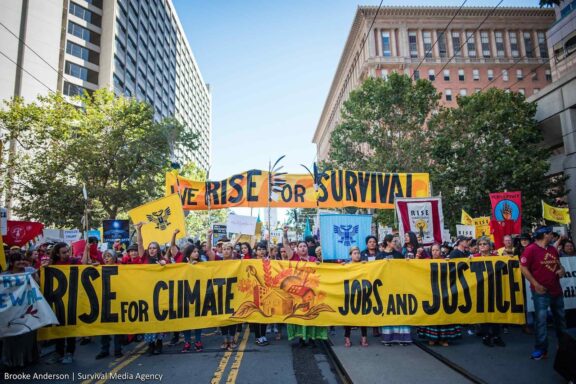 Global Climate Action Summit, protest, San Francisco